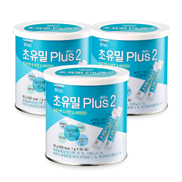 [정기배송] (new)후디스 초유밀 플러스 2단계 - 3캔
