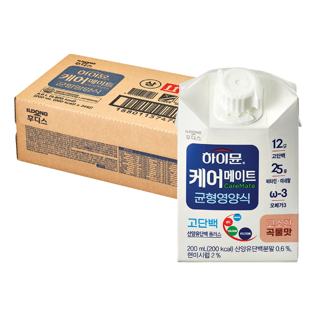 하이뮨 케어메이트 균형영양식 1박스(200ml*24입)